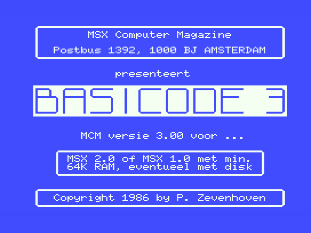 BASICODE-3